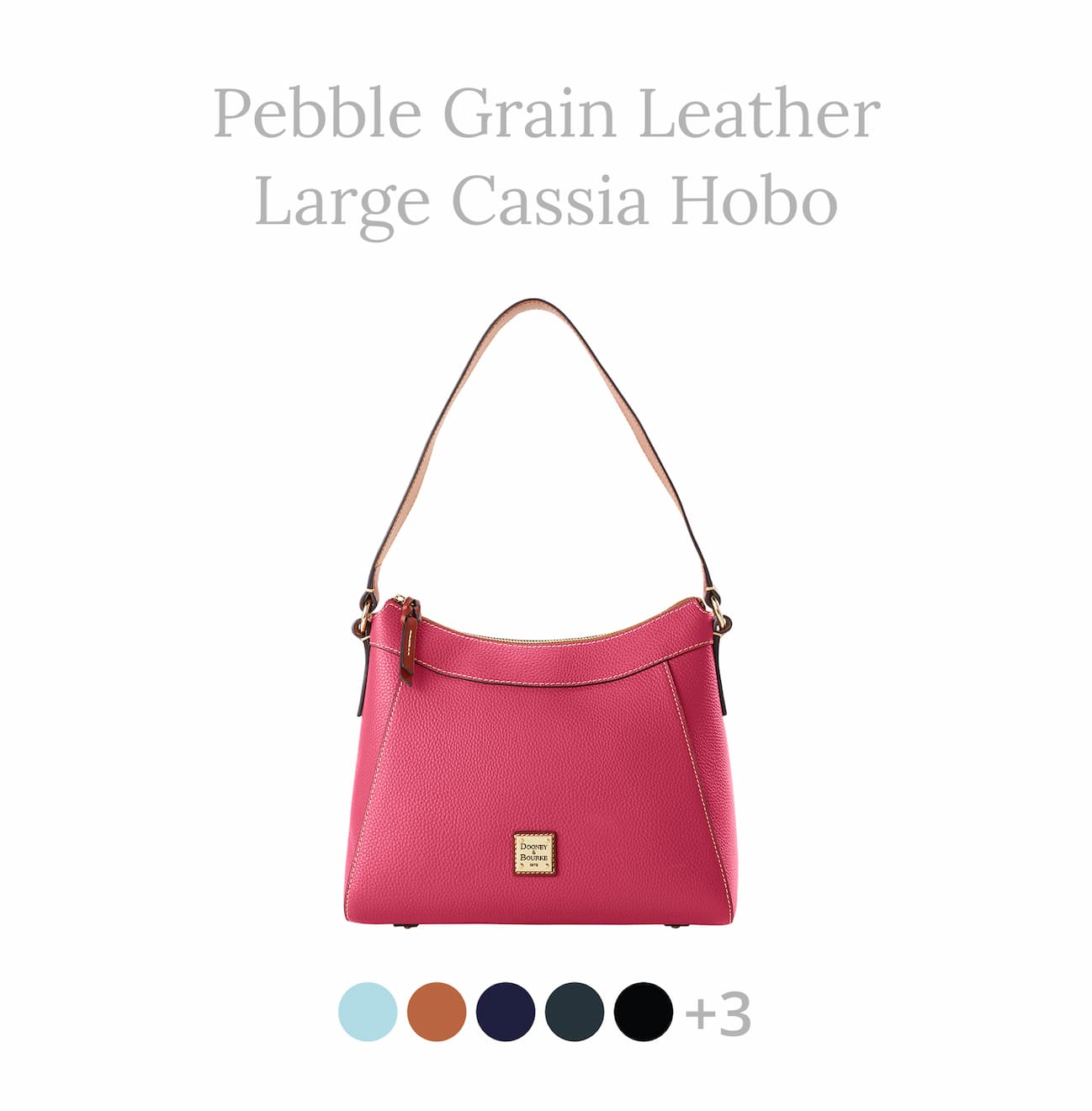 Pebble Grain Large Cassia Hobo