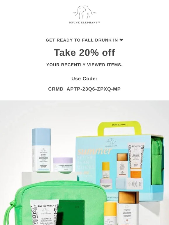 Ready for some T.L.C? 🤔 Take 20% off your favorites