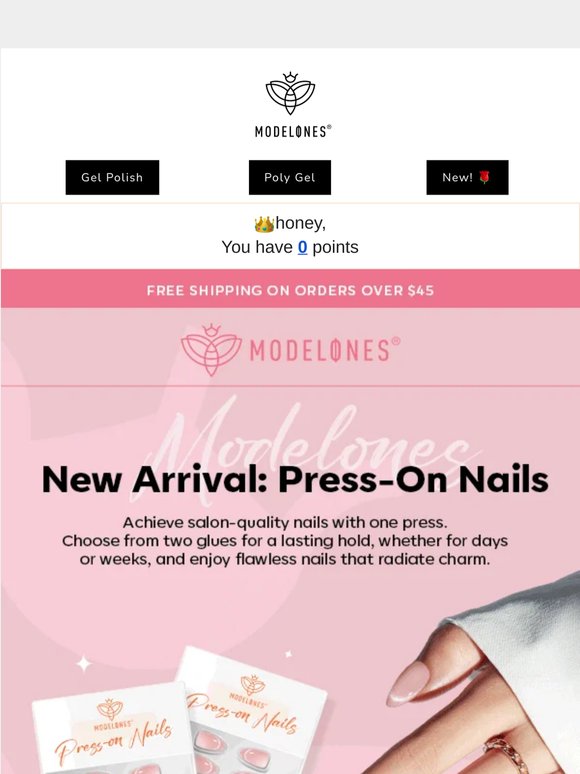 🌹  New Arrival: Press-On Nails! Limited Stock Available