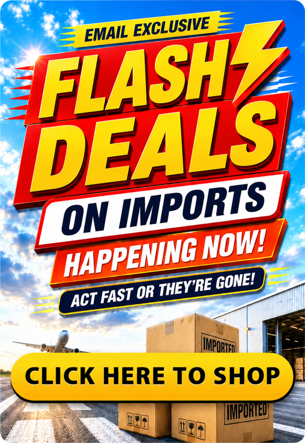 Flash Deals On Imports