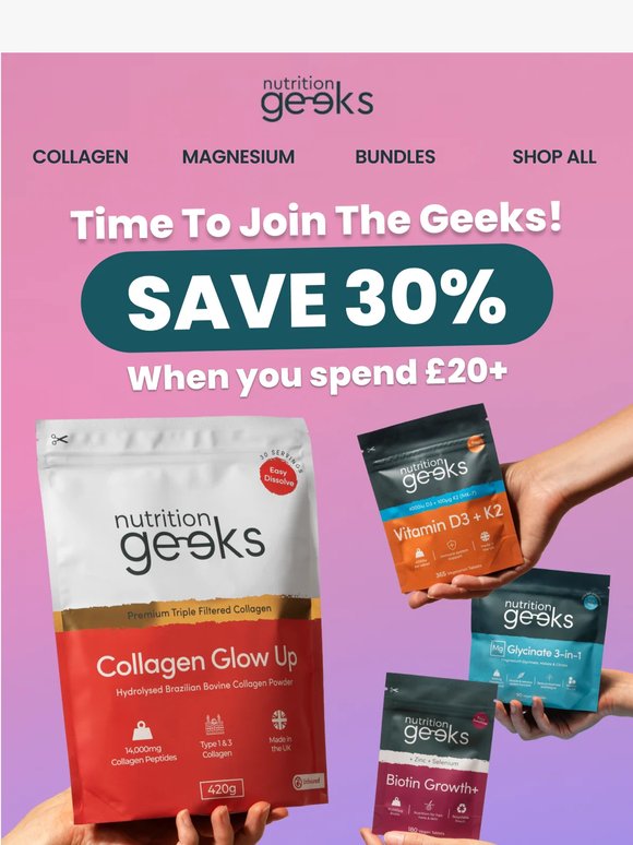 Extended: 30% Off Your First Order 🎉
