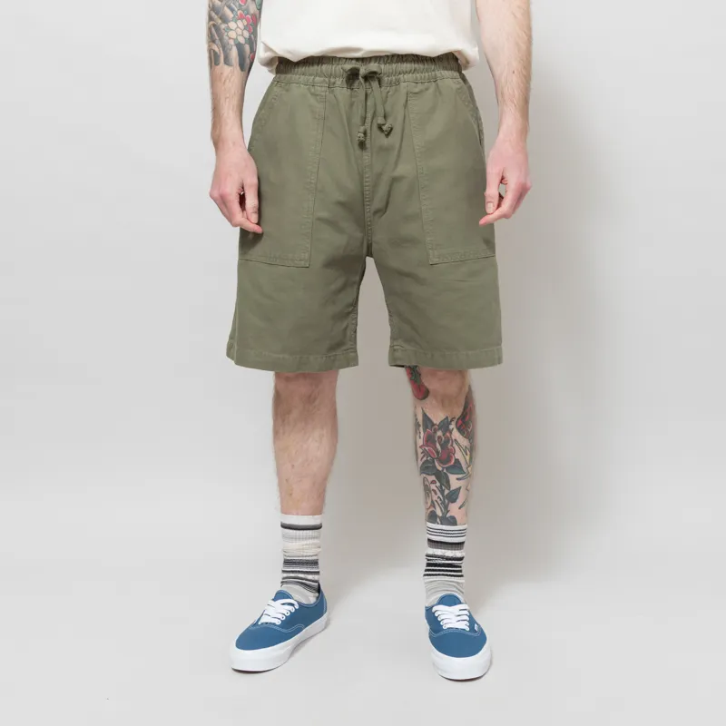 Service Works Canvas Chef Shorts Olive