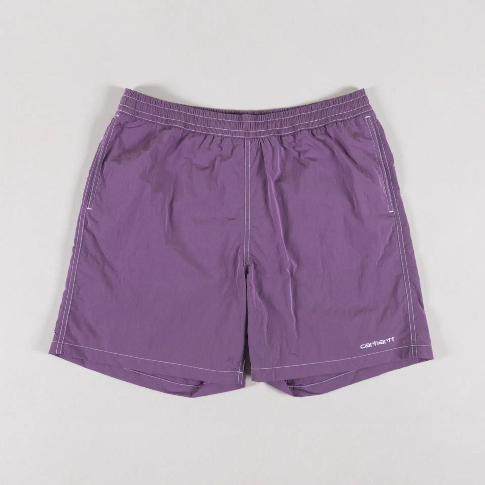 Carhartt WIP Canby Swim Trunks Gentle Purple White