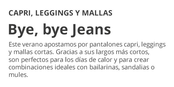 Capri, Mallas & Co.: Tus imprescindibles para el verano 