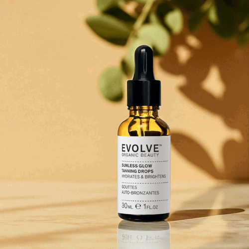 sunless glow tanning drops