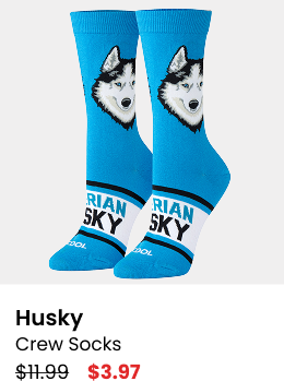Husky Crew Socks