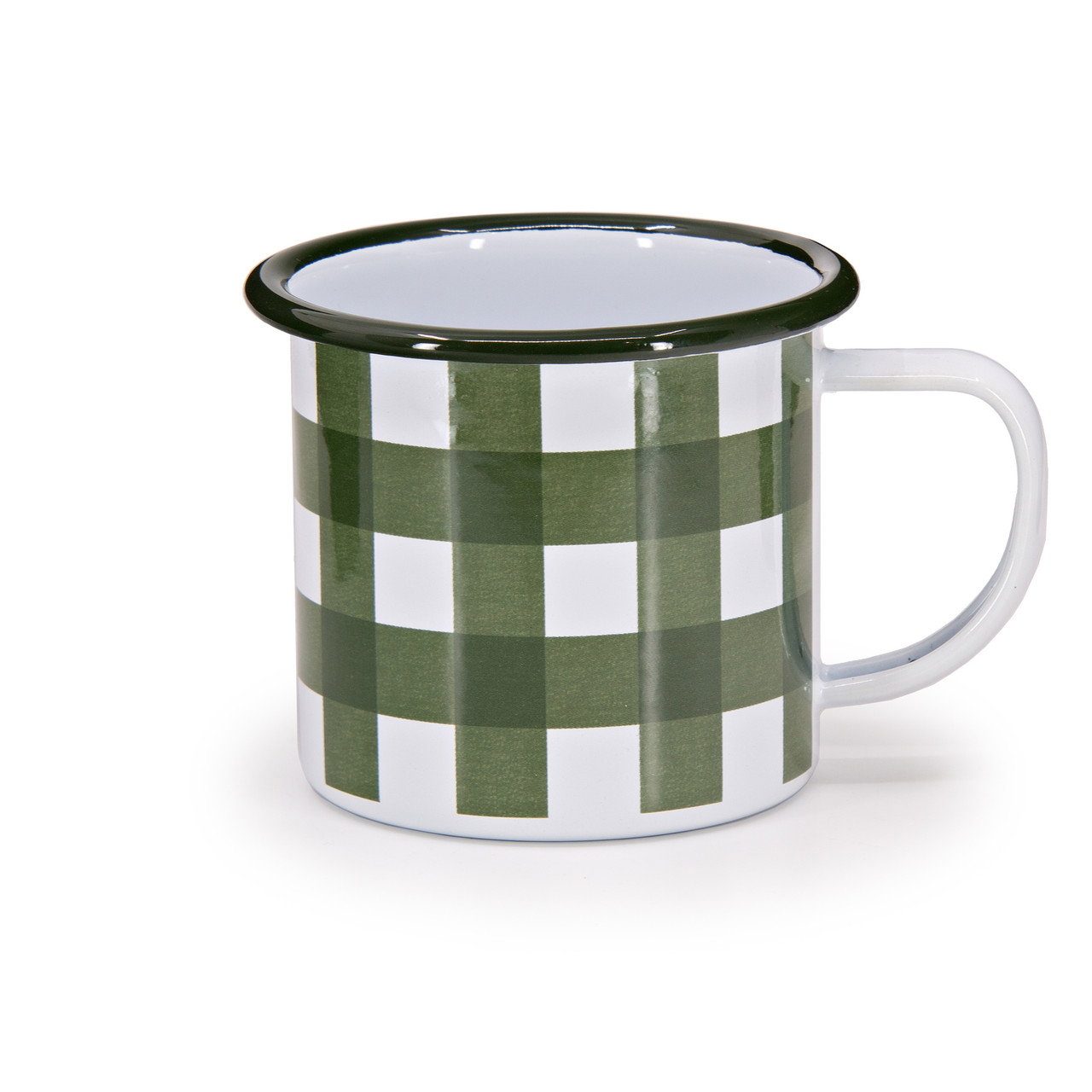 Image of Max Humphrey x CCH Gingham 12 oz Mugs, Set of 4