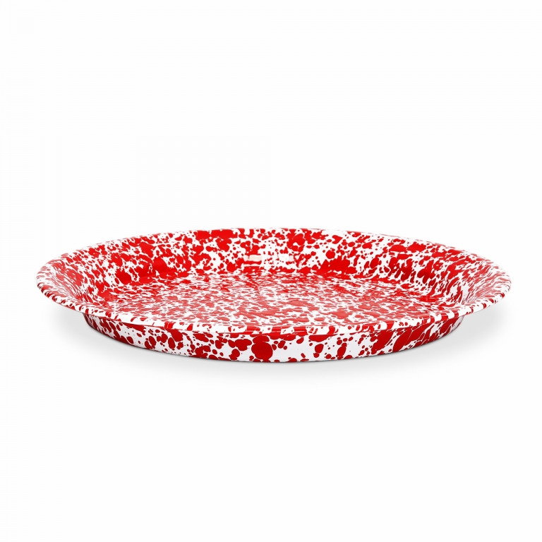 Image of Splatter Large Round Tray