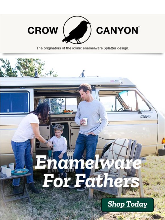 Shop Enamelware for Father’s Day