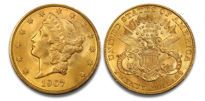 ON SALE: Pre-33 $20 Liberty Gold Double Eagle Coin MS62 (PCGS or NGC)