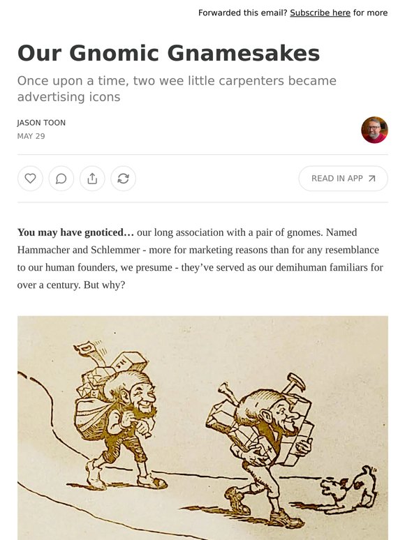 Our Gnomic Gnamesakes