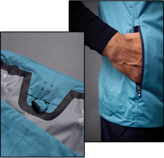 s.WHISPERDRY VOSS Mens Whisperdry Lightweight Waterproof Golf Weatherbeater
