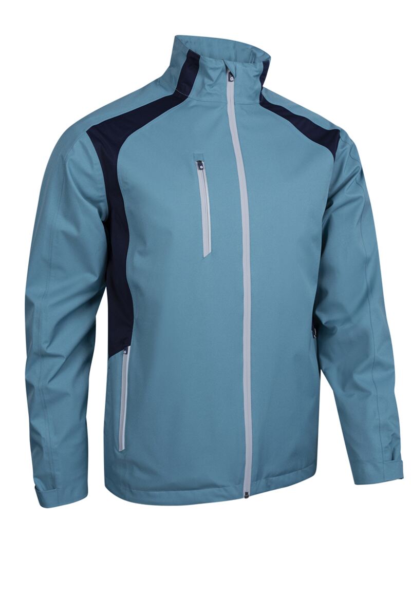 Mens Lightweight Waterproofs SS26 - Pacific Blue/Navy/Silver