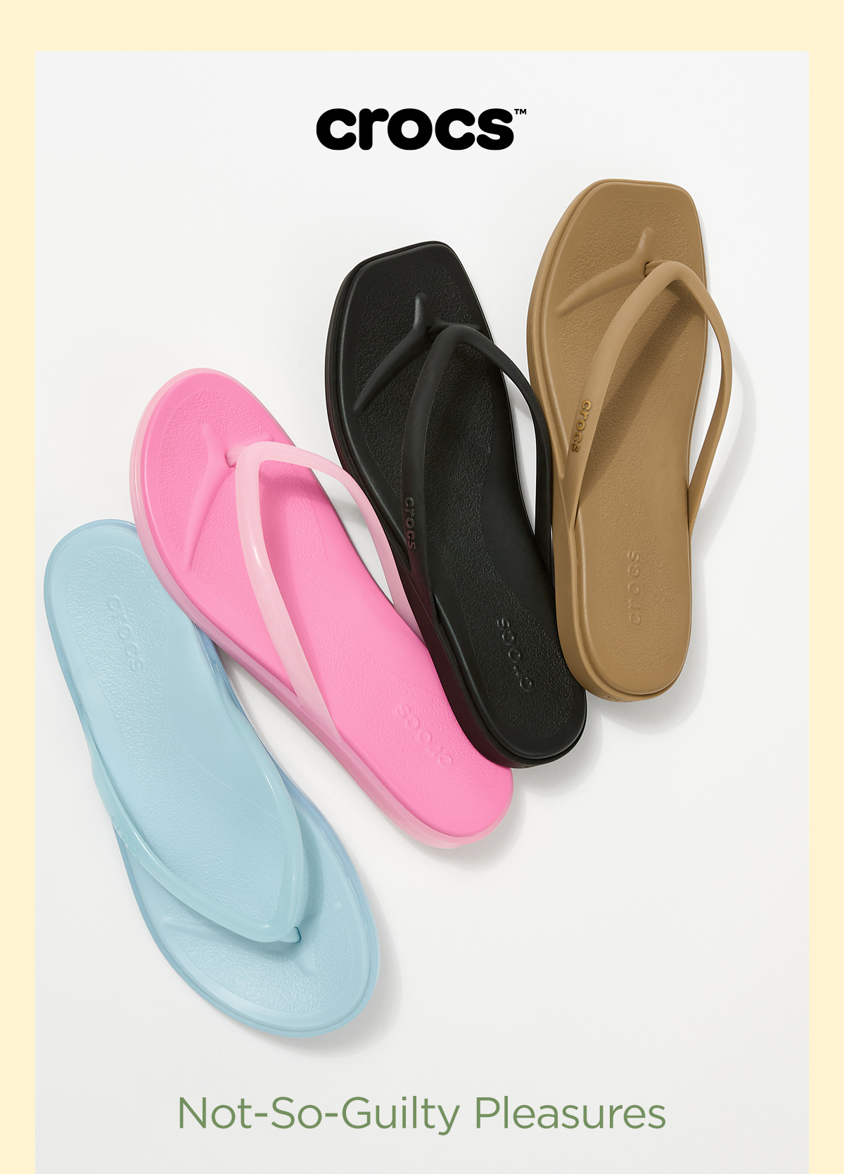 Crocs | Not-So-Guilty Pleasures | Assorted Display of Various Crocs Sandal Styles