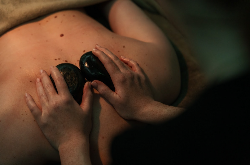 Back massage at Crieff Hydro