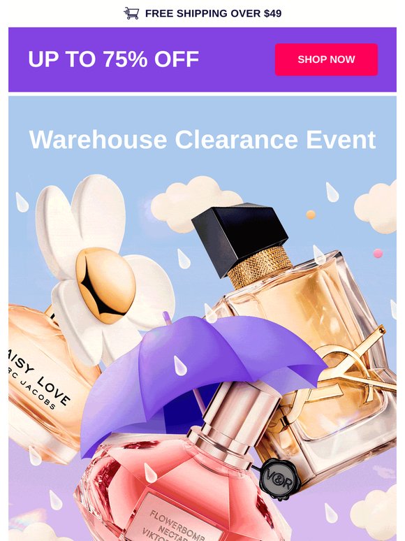 Cool Water up to 75% off