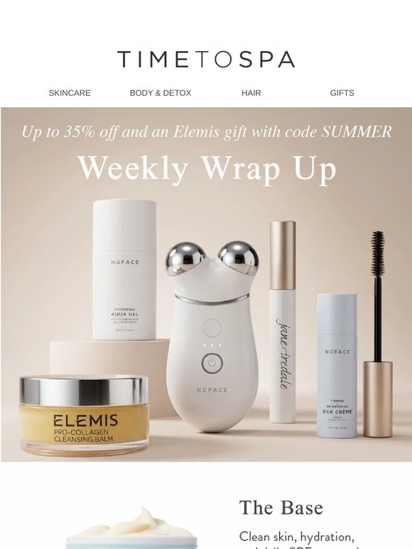 Ends Soon! Up to 35% Off + ELEMIS Gift