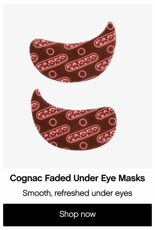 Cognac Faded Under Eye Masks