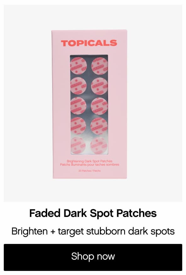 Faded Dark Spot Patches