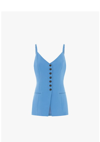 MANHATTAN V NECK SLEEVELESS WAISTCOAT