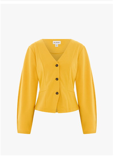 DOYER V-NECK PONTE TOP