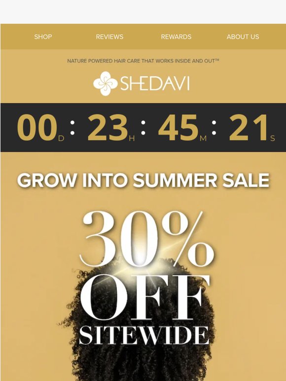 30% OFF Through The Weekend Only ⏳