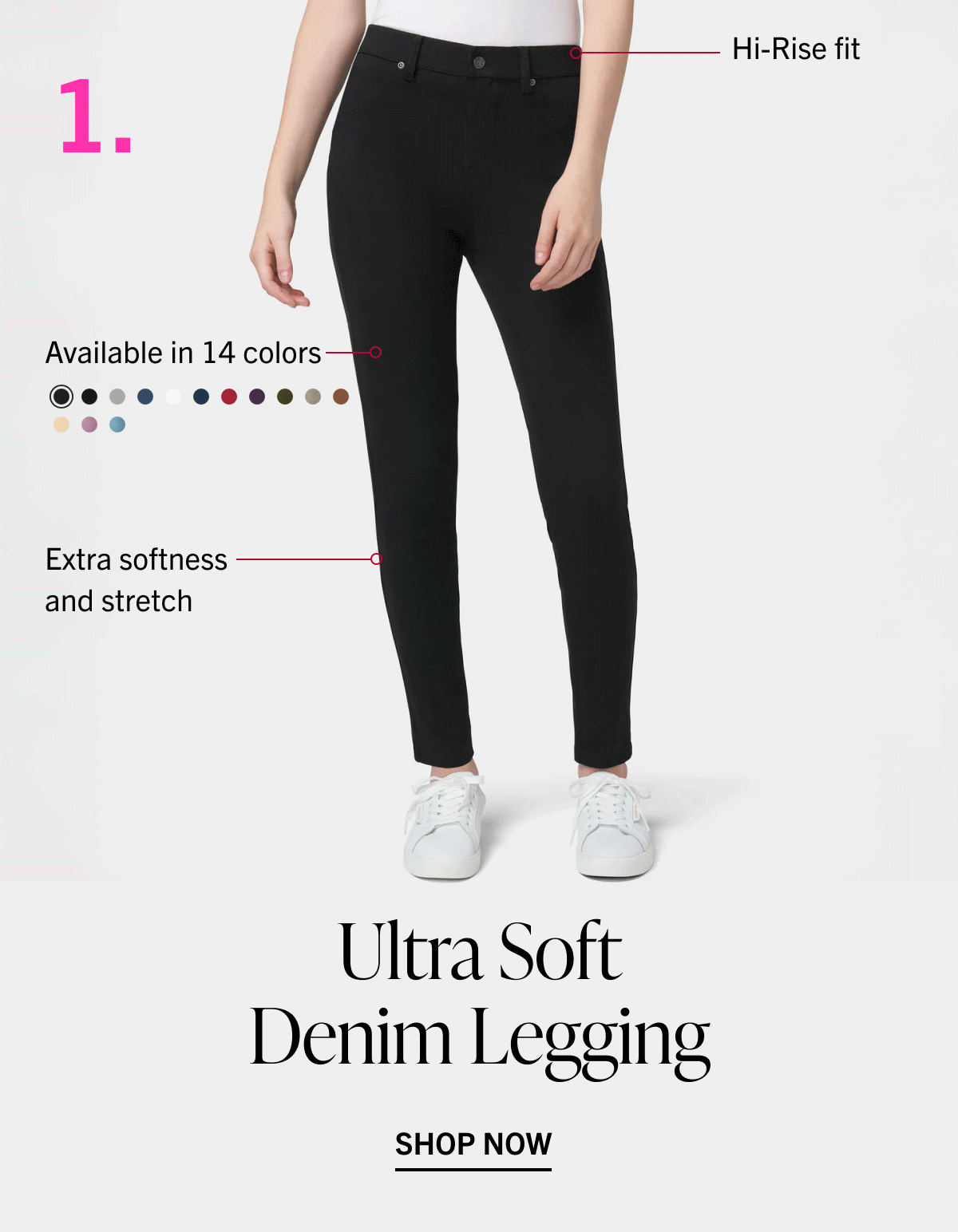 Ultra Soft Denim Legging
