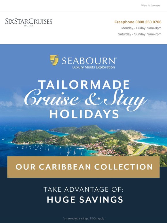 Discover the Caribbean with Tailormade Cruise & Stay Holidays 🌴