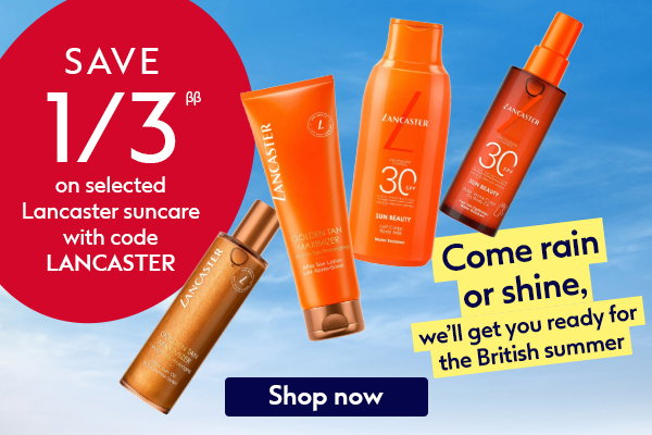 Save on Lancaster suncare!