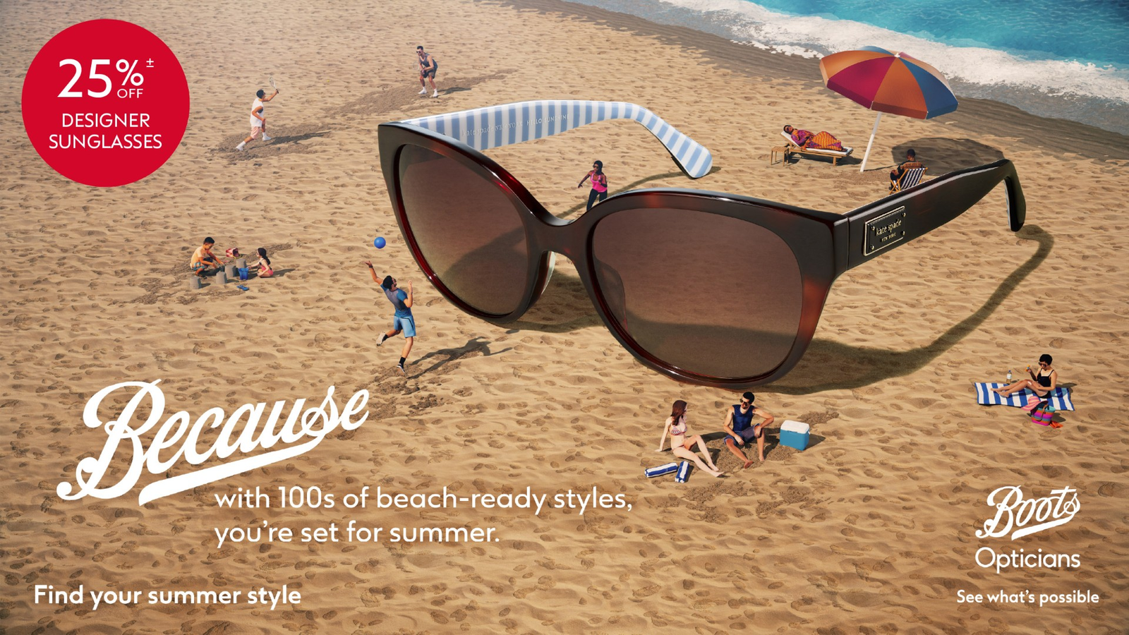 Save 25% on selected designer sunglaasses!±