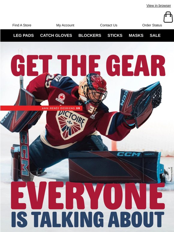 JUST LANDED 🛬 Shop New Bauer Supreme FUSE, CCM Tacks Pro & TRUE Catalyst Nitro Pro & More!