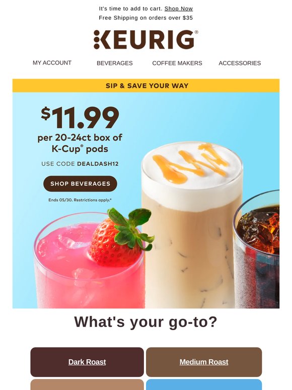 Don't miss $11.99 per box!