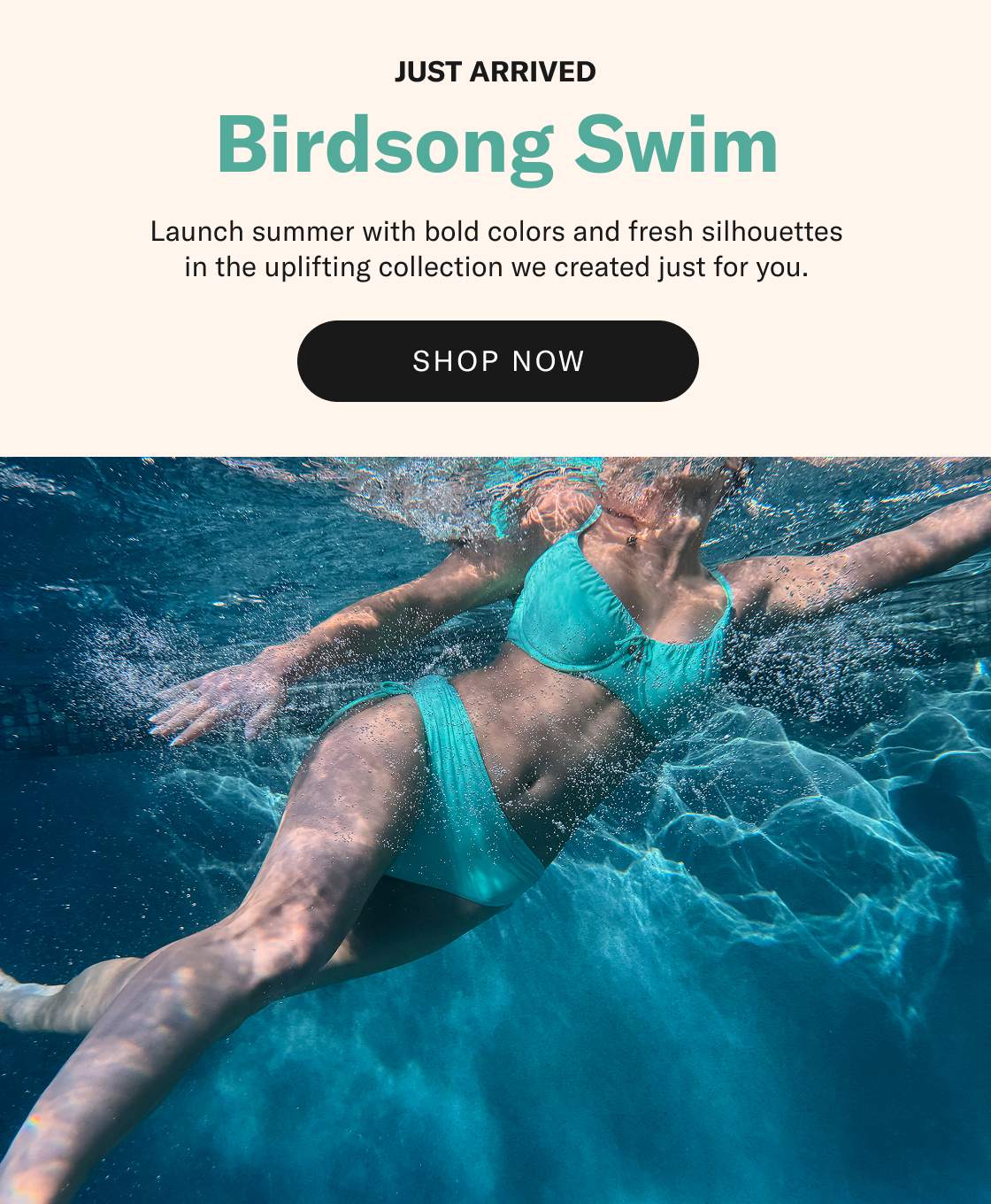 Just Arrived: New Swim Styles ft Birdsong