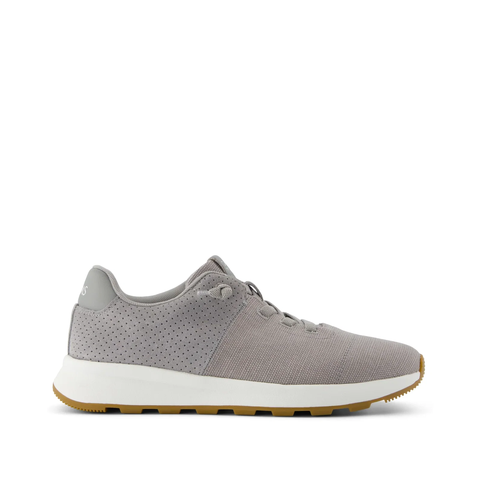 Image of TRVL LITE Cabrillo Sneaker - Drizzle Grey Legacy Canvas/Perforated Suede