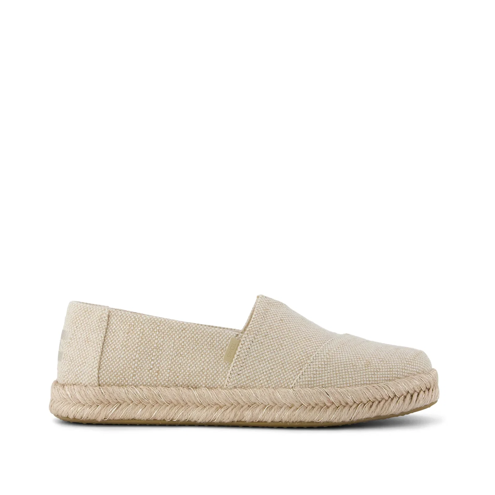 Image of Alpargata Rope 2.0 Espadrille - Beige Glimmer Slub Canvas