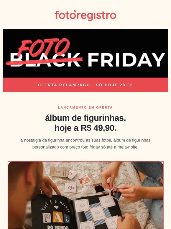 especial foto friday ⭐️ álbum de figurinhas por R$ 49,90