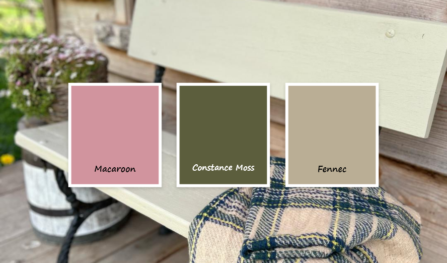Outdoor colour palette