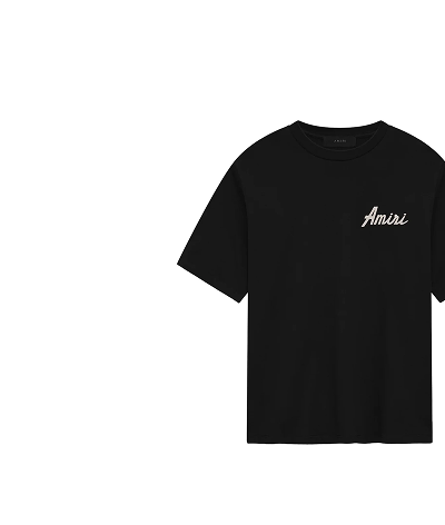 Amiri City Logo Printed T-Shirt in Black