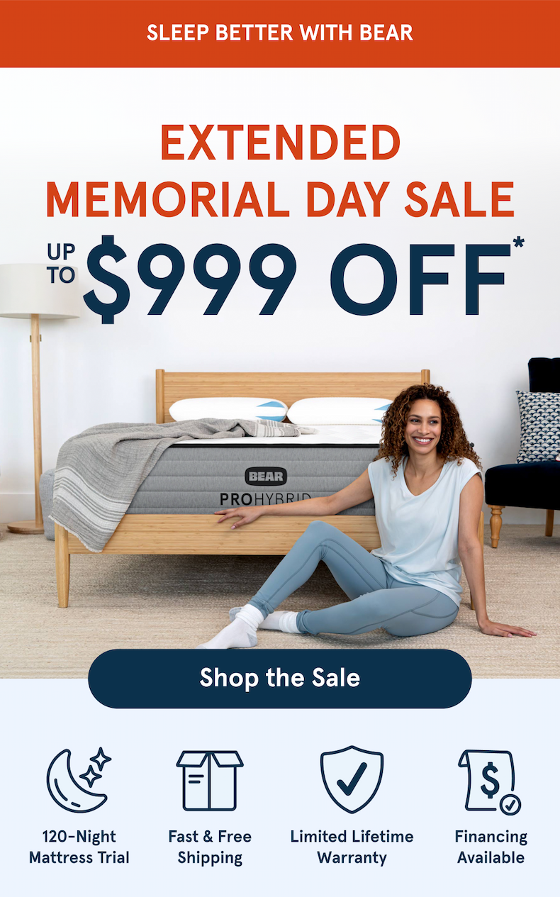 Extended Memorial Day Sale up to $999 OFF!