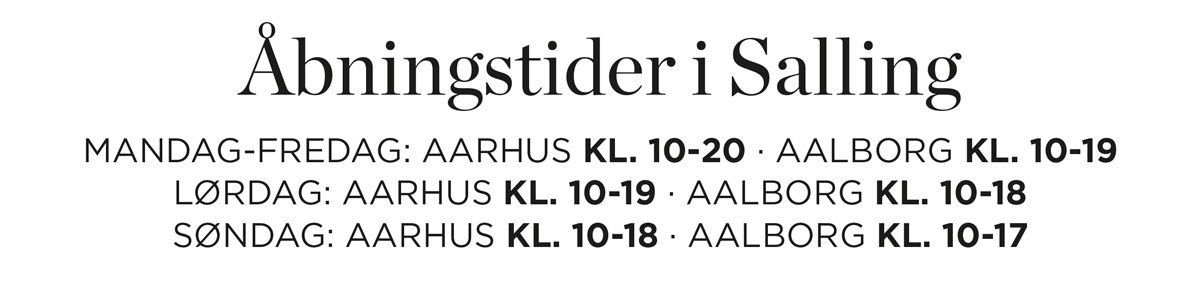 Åbningstider