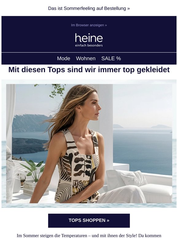 Einfach top, diese Tops