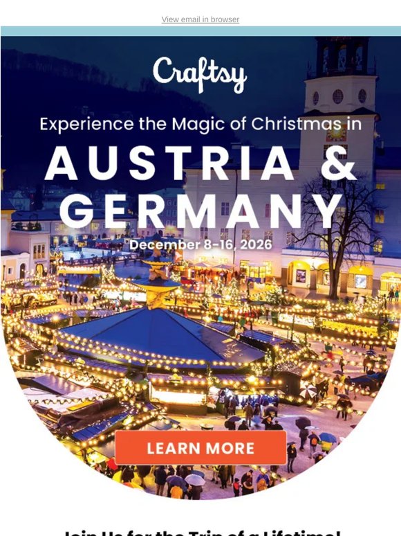 Join us for the Christmas Markets in Germany and Austria this year!