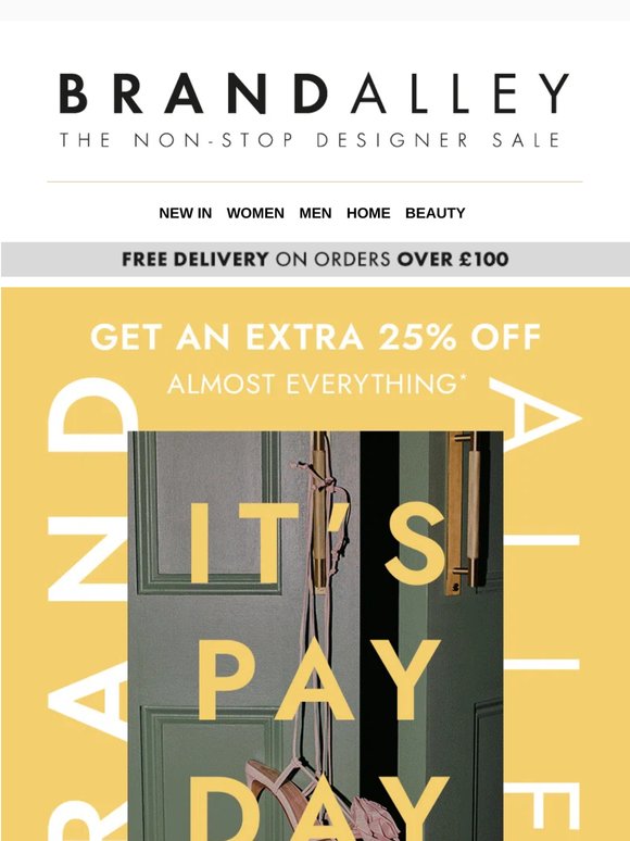 Even Better Than Before: Now an Extra 25% Off This Payday