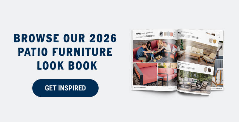 Sneak peek of the 2026 Patio Furniture Look Book