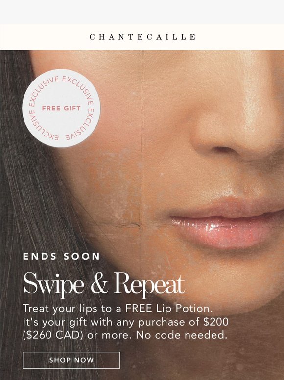 Your chance for a free Lip Potion ends soon!