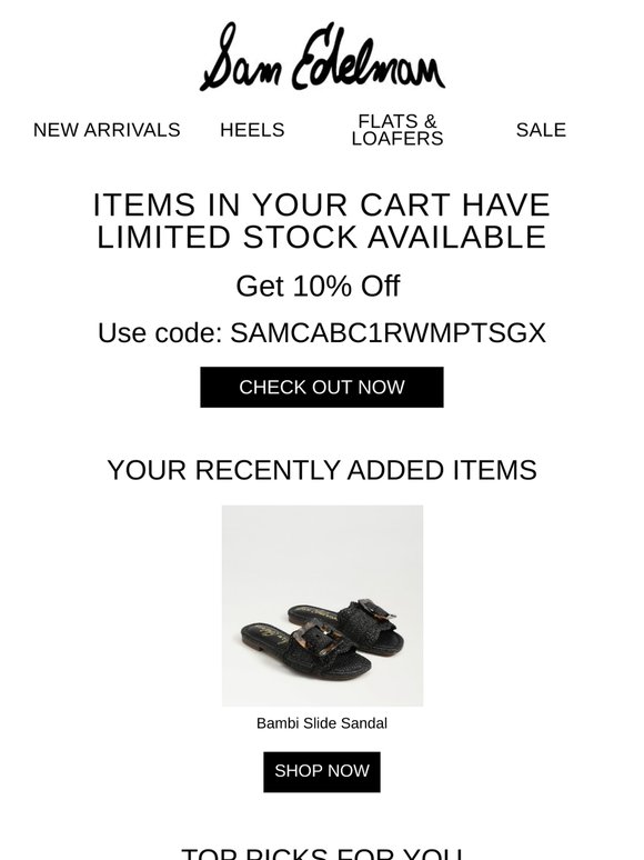 Complete your order with 10% off