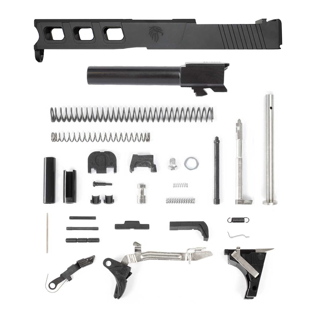 Image of Glock® 19 Compatible Pistol Build Kit w/ Black LFA Elite RMR Cut Slide