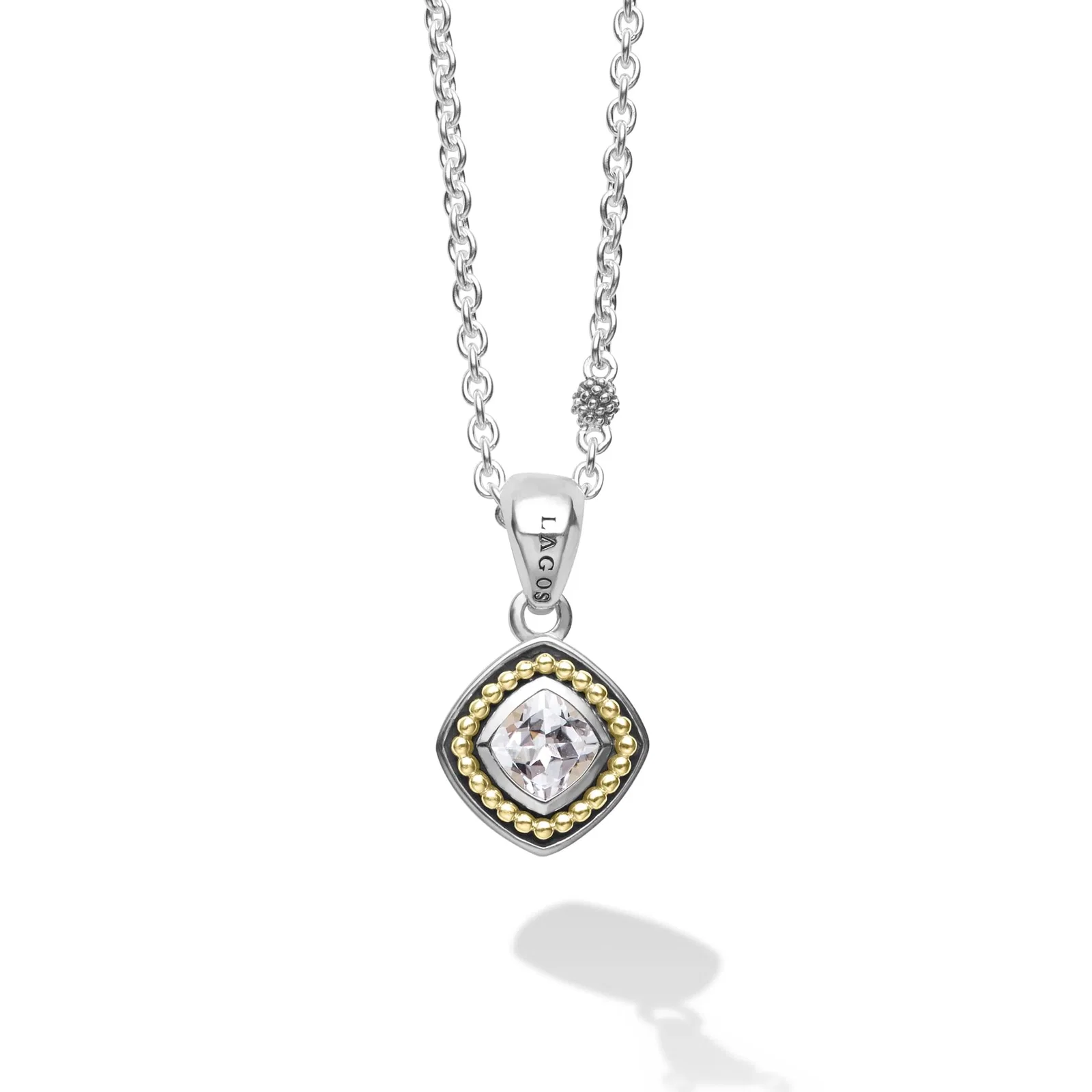 Image of Rittenhouse White Topaz Pendant Necklace