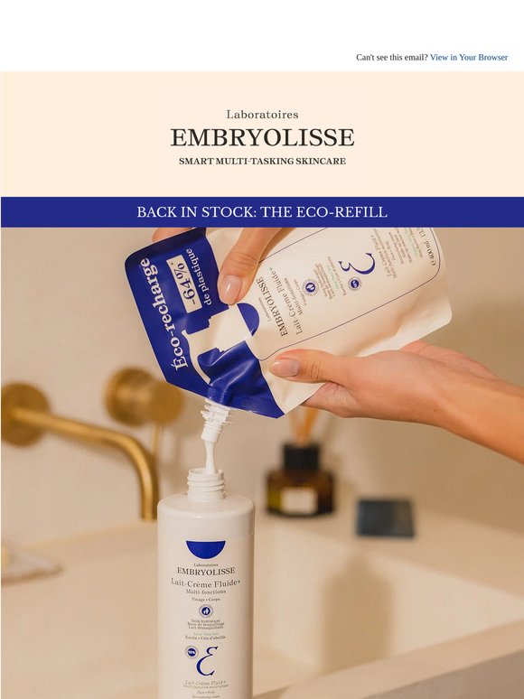 1 Bottle, 6 Skincare Miracles 💙 The Eco-Refill Is Back