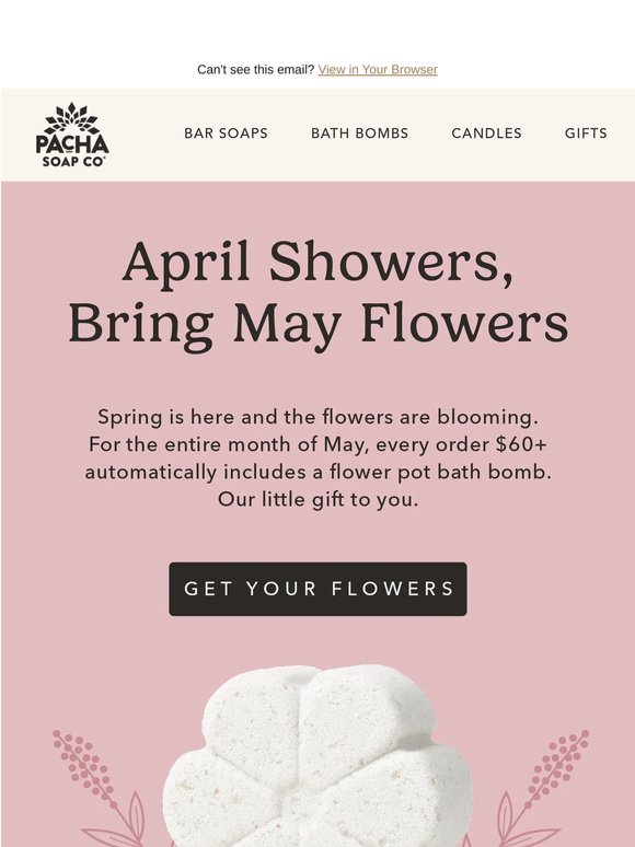 A little something for you. 🌸